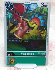 Digimon Card - Vegiemon BT11-049 C Dimensional Phase - NM/M