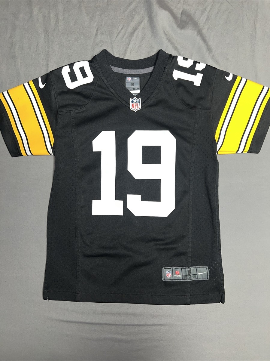 Nike Pittsburgh Steelers Jersey Youth Size S Black #19 Smith