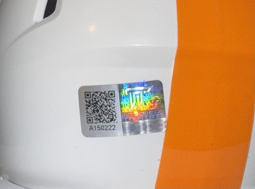 2023 Tennessee Volunteers SIGNED (15) RIDDELL white mini-helmet w/NICO IAMALEAVA - Picture 11 of 11
