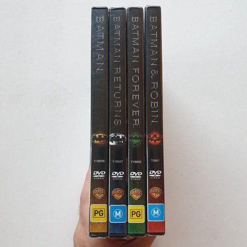 Batman 90s Anthology DVD Collection (4x Disc) Region 4 (Returns, Forever, Robin) - Picture 4 of 13