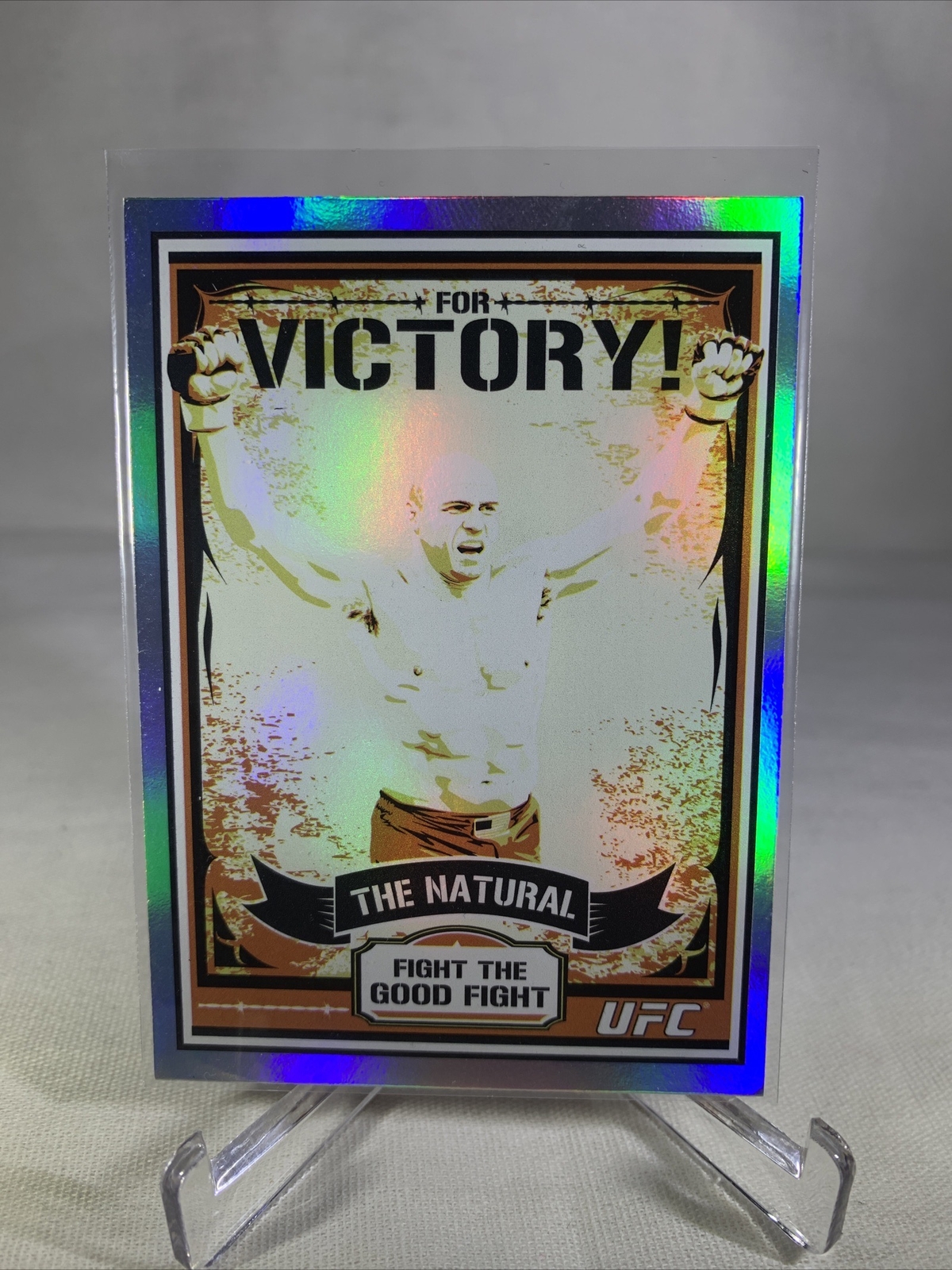 2010 Topps UFC Main Event Propaganda Randy Couture #MP7