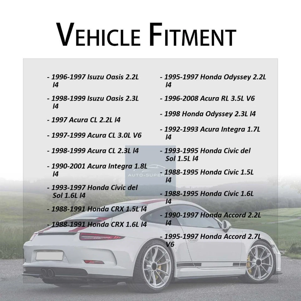 前对齐凸轮套件 2 件适用于 1992 - 1994 年讴歌 Vigor 2.5L — 第 2/4 张图片
