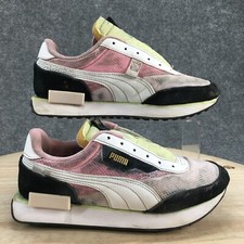 Puma Shoes Youth 7 Girls Future Rider Athletic Low Sneakers 388205-01 Multicolor
