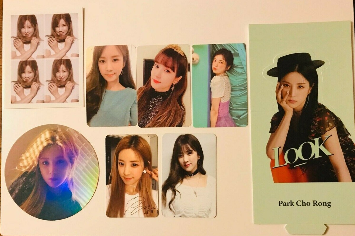 APINK ChoRong Photocard Photo card/Paper stand/Taiwan ver postcard