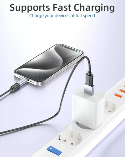 Type C Male To iPhone Port Adapter USB C Female To USB Convertor-2 Pk (4 count) - Picture 7 of 8