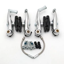 Tektro RX1 CX Mini V-Brakes Canti/Calliper Cyclocross Front  Rear 22.2mm silver