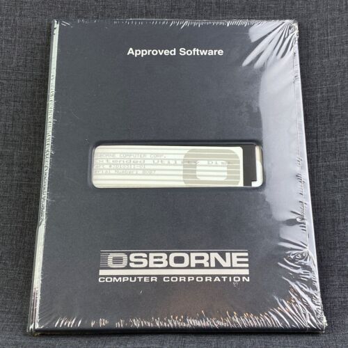Osborne Computer Corporation Extended Utility Disk Software New Old Stock Sealed - Picture 1 of 12