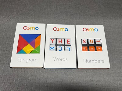 Osmo Bundle Lot. Numbers, Words and Tangram