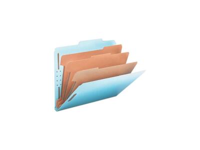 Smead 14094 3'' Expansion Classification Folder, 2/5 Tab, Letter, Eight-Section,