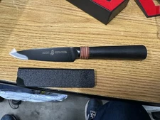 TUO Paring Knife 3.5" - Small Peeling Knife Black Titanium Nitride Coated 