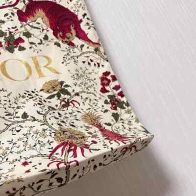 Christian Dior tiger pattern 2023 Model Tote Bag Novelty 33cm x