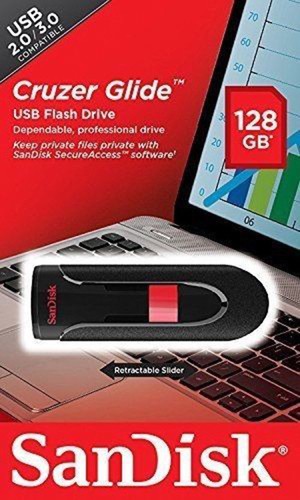 Authentic Sandisk Cruzer Glide USB 2.0/3.0 Flash Drive 16GB 32GB 64GB 128GB -lot - Picture 5 of 14