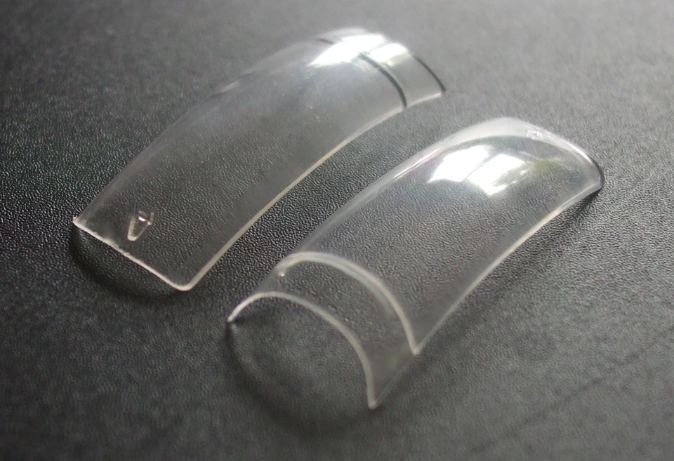 RM BEAUTYNAILS 50 Tips Gr. 5 Clear Nachfüllpack Cut Out Tip Klar Kunstnägel Fingernagel Nails