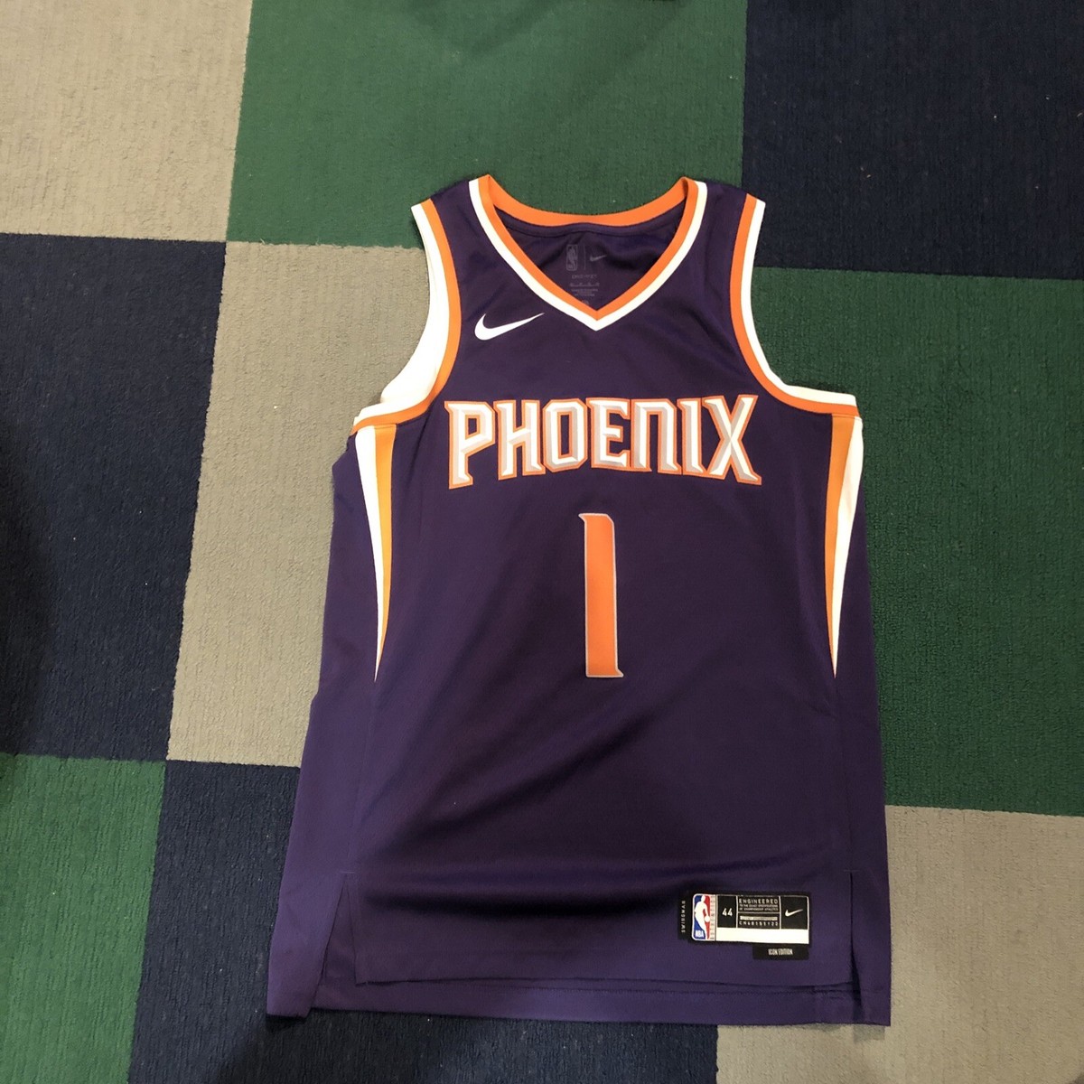 Nike Phoenix Suns Devin Booker Authentic 22-23 Icon Jersey size 44 M