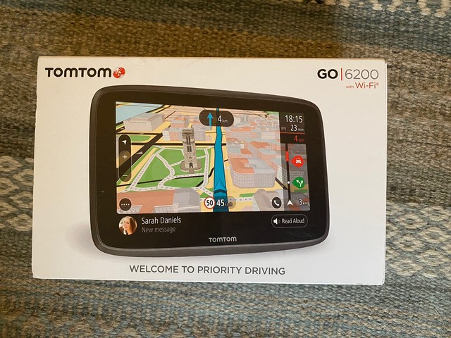 tomtom go professional 6200 hgv sat nav