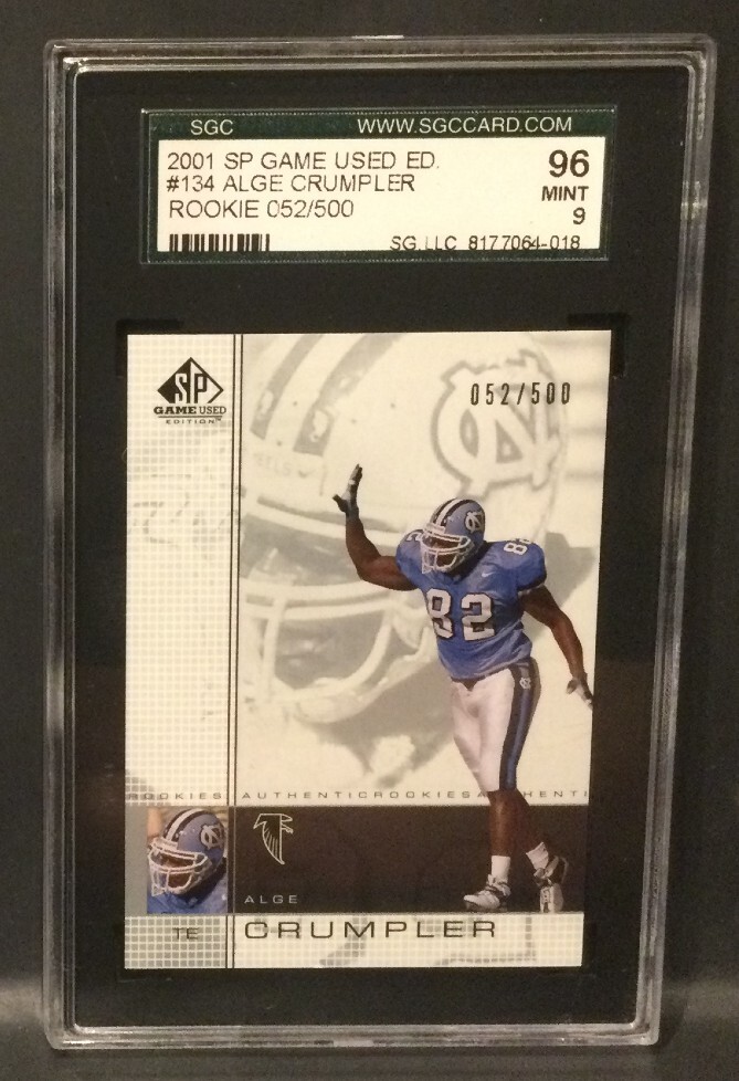 Alge Crumpler SP Game Used SP Game-Used #134 Base