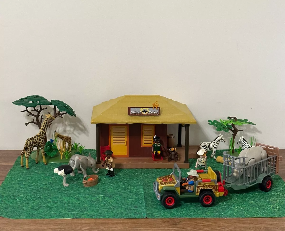 Playmobil wildlife ranger best sale station