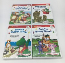 Baby Genius Lot of 4 Children/Family DVD Bundle 1 Still Sealed