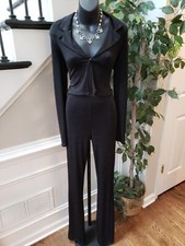 PrettyLittleThing Womens Black Polyester Casu...