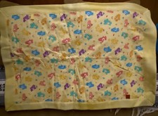 CARE BEAR Handmade Baby Bed Toddler Cluch Blanket NEW