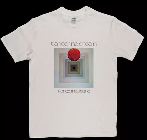 T-shirt Vintage Tangerine Dream Unisexe – Disponible Du S Au 5XL, Personnalisable, Couleur Noire