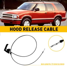 Hood Latch Release Cable Handle 912-001 For 1994-2001 Chevrolet S10 Truck Blazer