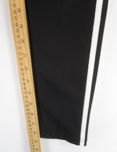 Adidas Pants Girls Large Black Aeroready Track Ankle Zip Football Soccer NEW - Picture 6 of 14