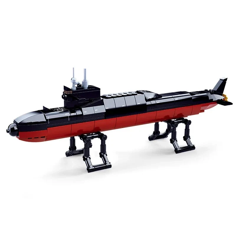 SLUBAN - B0703 - ModelBricks - Strategic Submarine - Scale 1:450 - 227 Pcs - Image 4 of 4