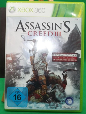 MS XBox360 Game ##Assassins Creed 3 ##  X-Box 360 Spiel