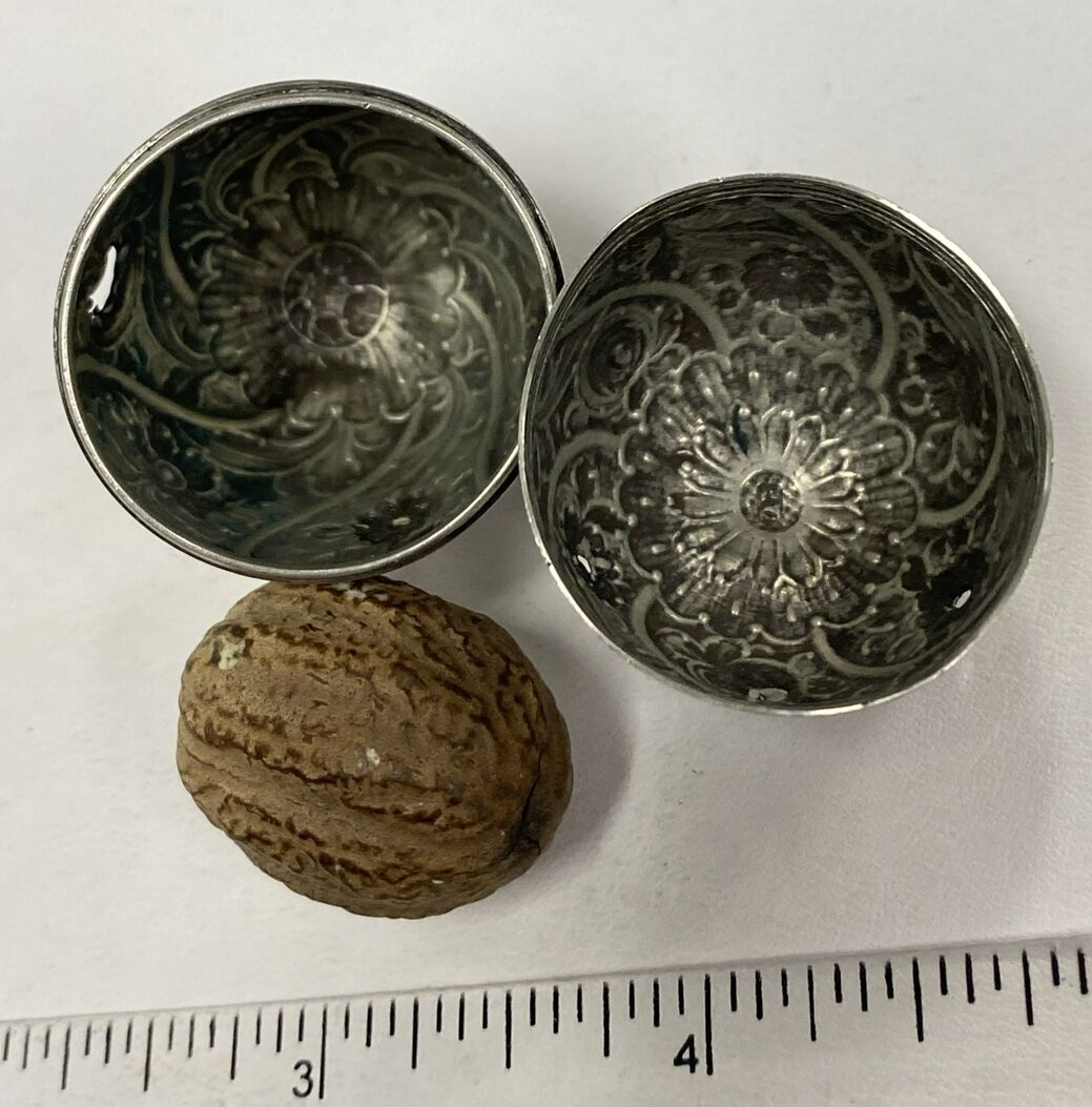 Antique Victorian Silver Nutmeg Holder no Grater eBay