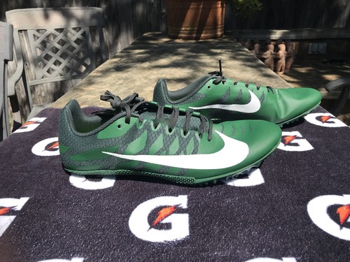 Nike Zoom Rival S 9 Track \u0026 Field picos Sprint Racing Para Hombre Verde  Talla 12 Nuevo sin etiquetas | eBay