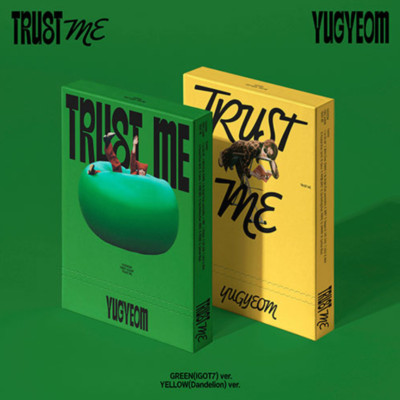 GOT7 YUGYEOM TRUST ME 1st Full Album 2 Ver Set 