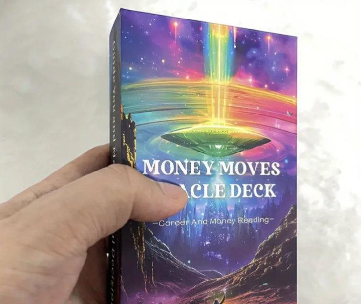 Money Moves Oracle Tarot Divination Cards 12x7 cm Abundance Manifestation Card