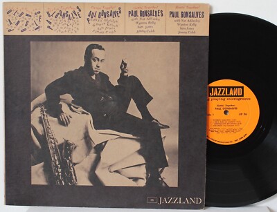 Paul Gonsalves LP  Gettin Together  ~ Jazzland JLP 36 ~ DG Mono ~ NM/VG++