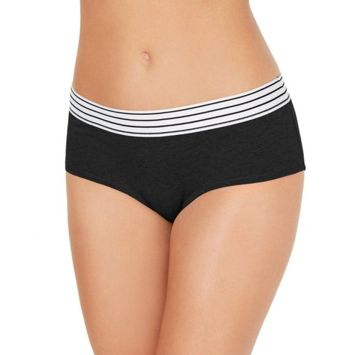 Women's Jenni 3-Pk. Lace Elastic Waist Hipster Underwear Panties XL Black Gray - Picture 4 of 14
