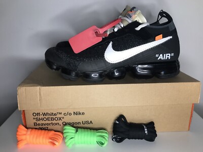nike vapormax with red tag