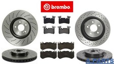 BREMBO BREMSENSATZ KOMPLETT VORDER UND HINTERACHSE MERCEDES C63 AMG W204 S204