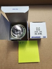 3 Sylvania GTE AV/Photo Lamp ELC 24V 250W Slide Projector Bulb NOS