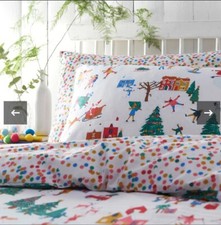 Image of Furn Christmas Together Duvet Set Pillowcase And Duvet Cover X2 Toddler Bed