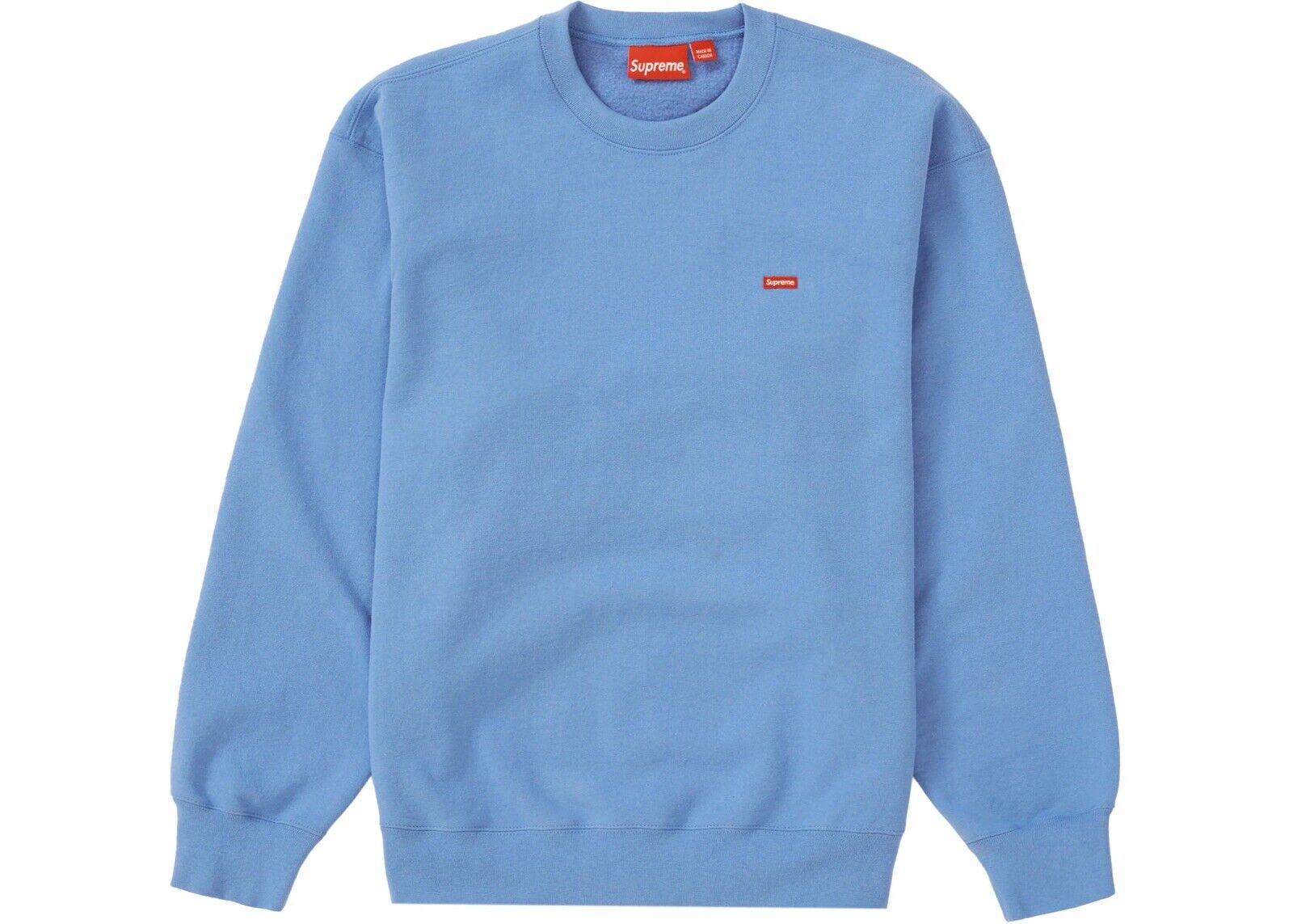 Supreme Small Box Crewneck (SS22) Light Blue 💯 Authentic *Brand New Size XL