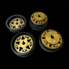 FOR 2002-2005 SUBARU WRX EJ205 BRIAN CROWER BC ADJUSTABLE CAM GEARS GOLD