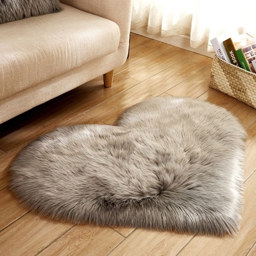 Decorative Carpets Plush Carpet Long Hair Imitation Wool Pad Home - Picture 15 of 22