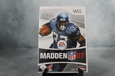Madden NFL 07 (Nintendo Wii) Sealed OVP VGA WATA ready