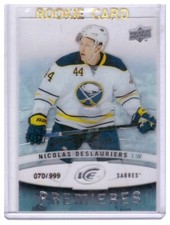 Nicolas Deslauriers 2014-15 Upper Deck Ice Premieres Rookie Card #98 /999