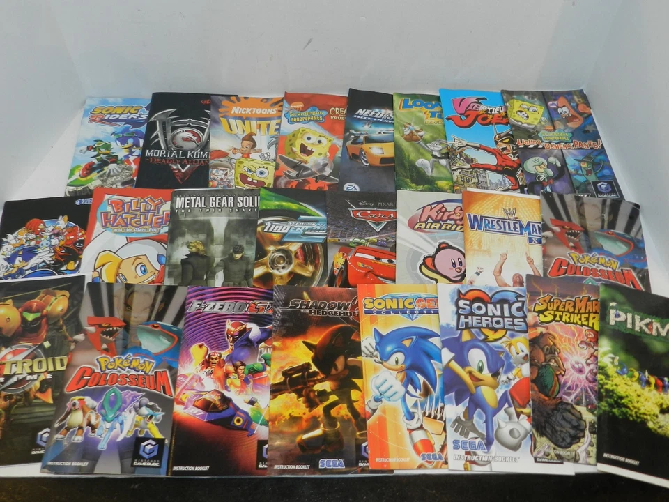 Manual de instrucciones del juego Nintendo Gamecube - Elige y elige *SOLO MANUAL* Foto 2 de 2