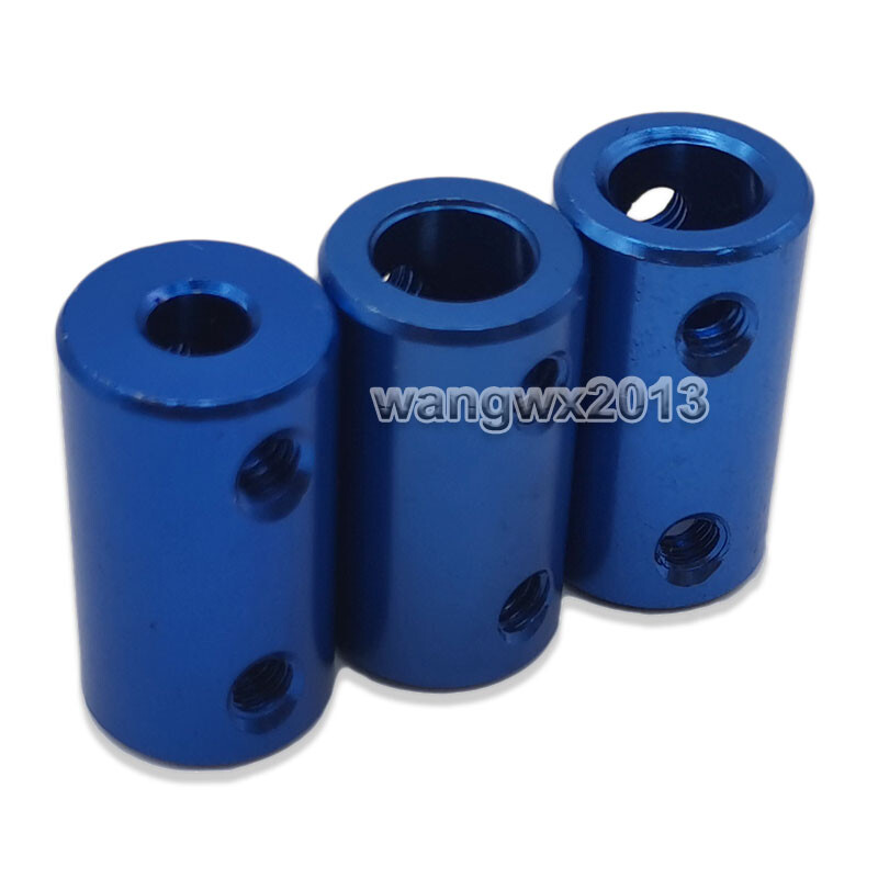 2pcs Aluminum Rigid Coupling, 4mm To 6mm Shaft, D14L25 Size, For CNC, Stepper Motors, Ball Screws