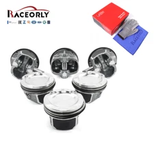 RACEORLY Oversized Pistons Rings +0.5mm For E82 E90 335i 535i 740i N54B30 08-12