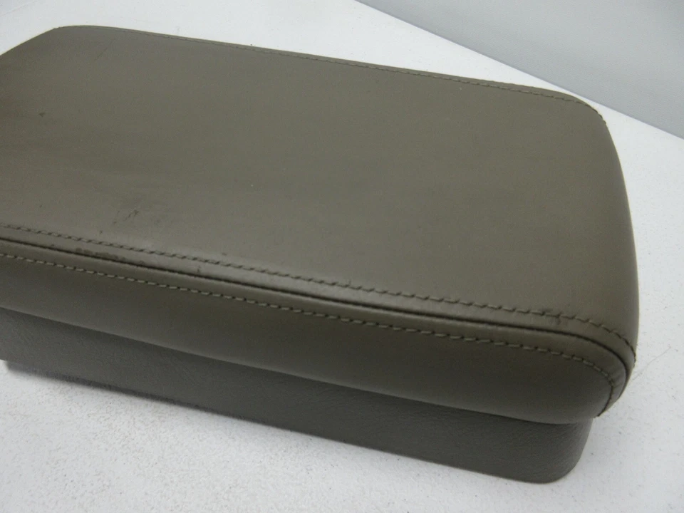 1995-1998 ACURA TL CONSOLA CENTRAL ALMACENAMIENTO REPOSABRAZOS TAPA REPOSABRAZOS CUERO MARRÓN OEM Foto 3 de 4