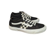 Vans Off The Wall Check Bess NI Trainers Mens Shoes Size UK 5 Black/White