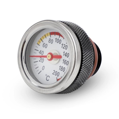 Misuratore Temperatura Olio Moto,0-200°C Tappi Filtro Temperatura Olio Motore - Foto 16 di 16